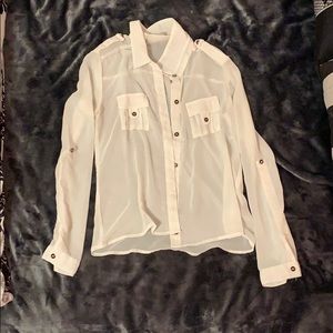 See Through Dress Shirt